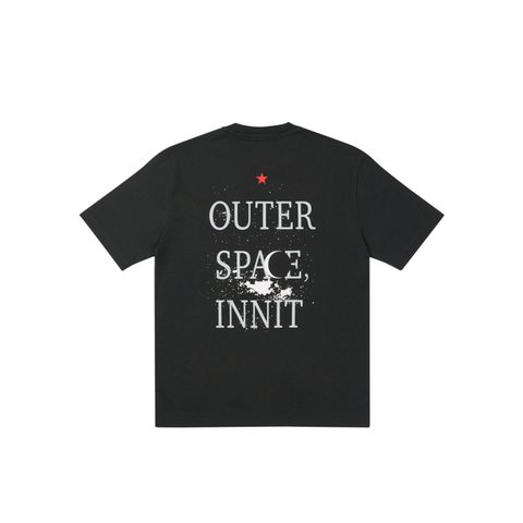 Palace OUTER SPACE T-SHIRT BLACK - Colorway