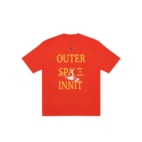 Palace OUTER SPACE T-SHIRT RED - Colorway