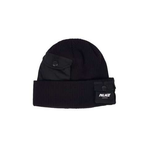 Palace C-POCKET BEANIE BLACK