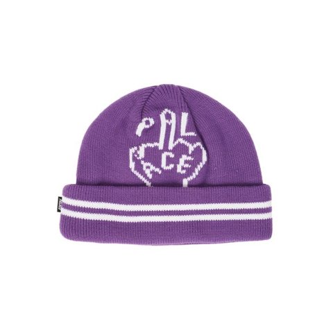 Palace FINGER UP BEANIE PURPLE