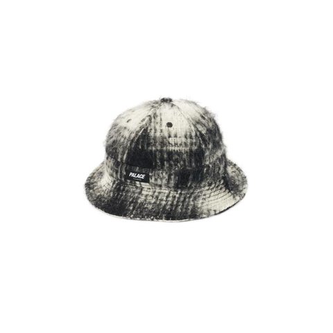 Palace BLESS UP WOOL BUCKET HAT BLACK / WHITE