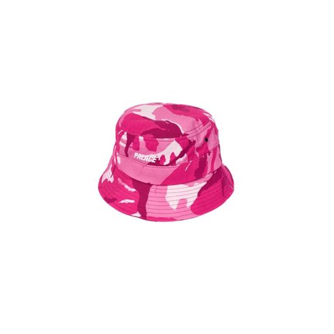 Palace WEB STRAP BUCKET HAT PINK CAMO