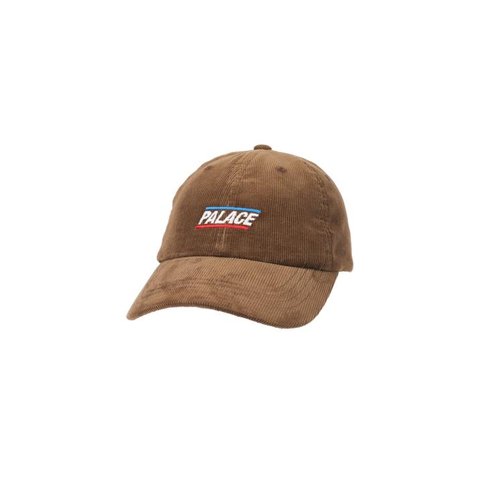 Palace BASICALLY A CORD 6-PANEL BROWN