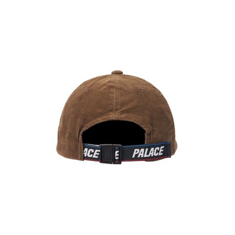 Palace BASICALLY A CORD 6-PANEL BROWN - Colorway