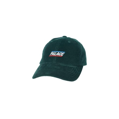 Palace BASICALLY A CORD 6-PANEL GREEN