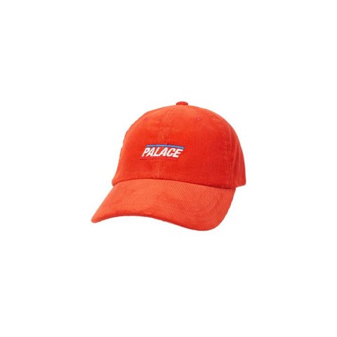 Palace BASICALLY A CORD 6-PANEL ORANGE