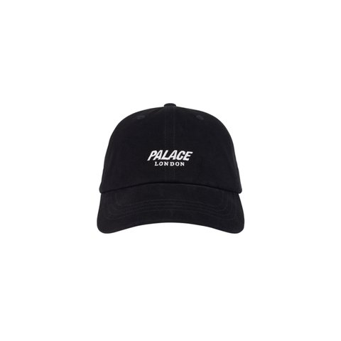 Palace LEATHER STRAP 6-PANEL BLACK - Colorway