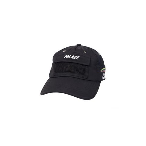 Palace THAT BIG EH SHELL 6-PANEL BLACK