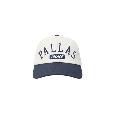 Palace PALLAS SHELL 6-PANEL WHITE / NAVY - Colorway