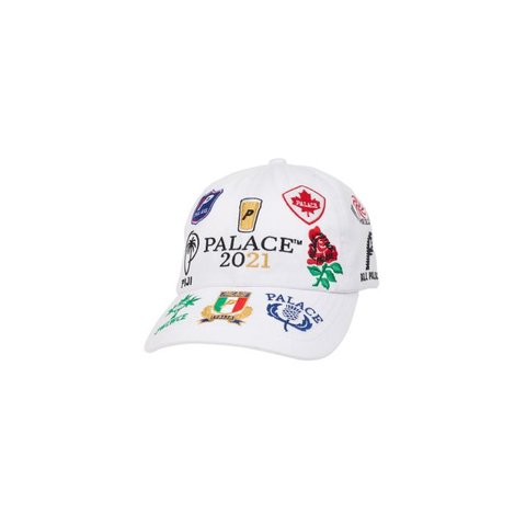 Palace RUGGER BUGGER 6-PANEL WHITE