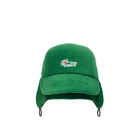 Palace POLARTEC EAR FLAP CAP GREEN - Colorway