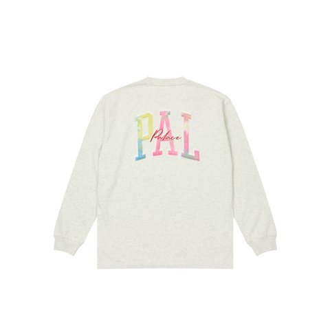 Palace ACE LONGSLEEVE GREY MARL - Colorway