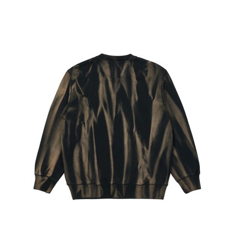 Palace TRY-DYE CREW BLACK / WHITE - Colorway