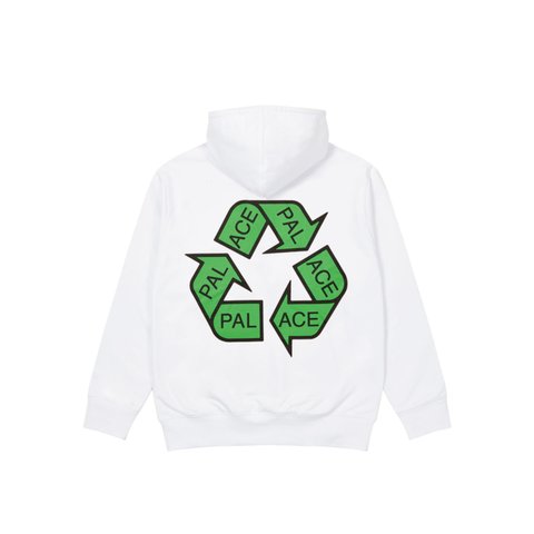 Palace P-CYCLE HOOD WHITE - Colorway