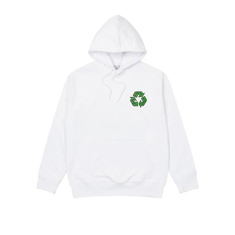 Palace P-CYCLE HOOD WHITE