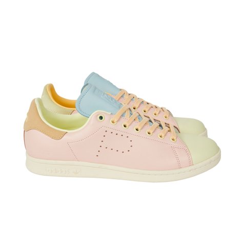 Palace ADIDAS PALACE STAN SMITH HASE YELLOW / ICEY PINK / ICE BLUE - Colorway