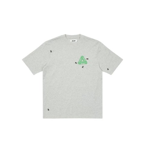 Palace FLY-T-SHIRT GREY MARL