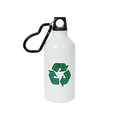 Palace P-CYCLE WATER BOTTLE WHITE