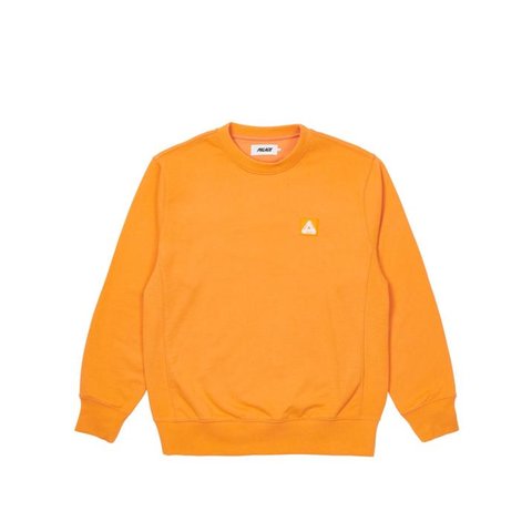 Palace SQUARE PATCH CREW ORANGE