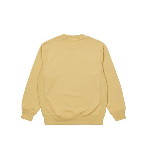 Palace SQUARE PATCH CREW SAND - Colorway