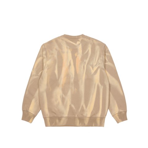 Palace TRY-DYE CREW BEIGE / WHITE - Colorway