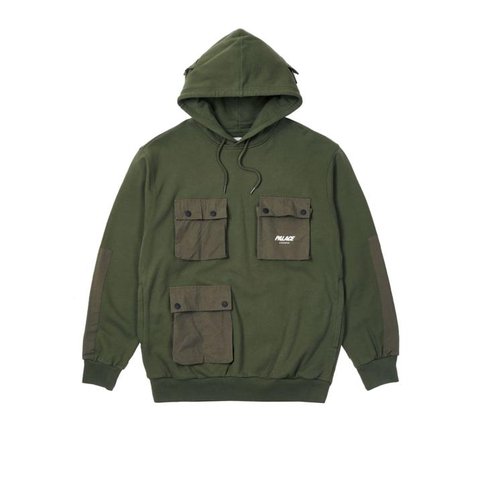 Palace C-POCKET HOOD GREEN
