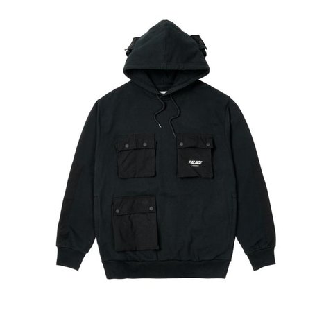 Palace C-POCKET HOOD BLACK