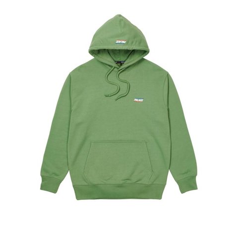 Palace BASICALLY A HOOD GREEN
