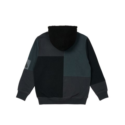 Palace FLEECED HOOD BLACK - Colorway