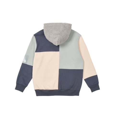 Palace FLEECED HOOD BLUE / PEACH - Colorway
