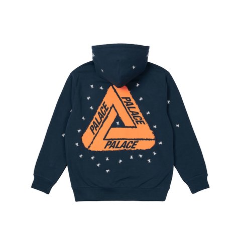 Palace FLY-HOOD NAVY - Colorway