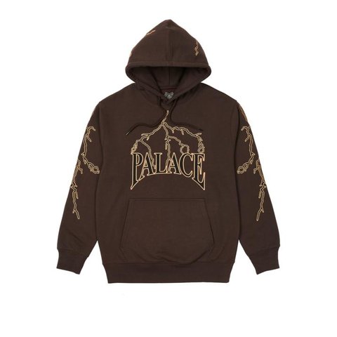 Palace LIGHTNING SPEED HOOD BROWN