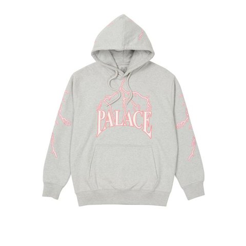 Palace LIGHTNING SPEED HOOD GREY MARL