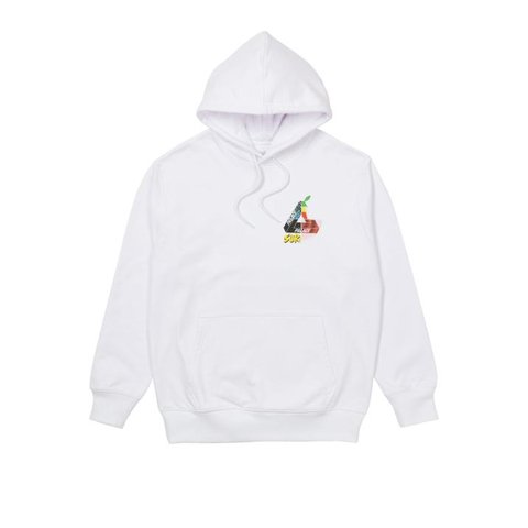 Palace MIX UP HOOD WHITE