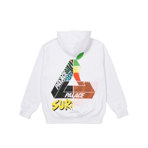 Palace MIX UP HOOD WHITE - Colorway