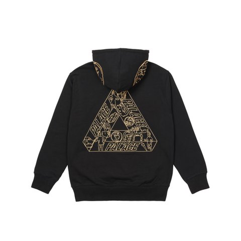 Palace TRI-ARCHAEOLOGY HOOD BLACK - Colorway