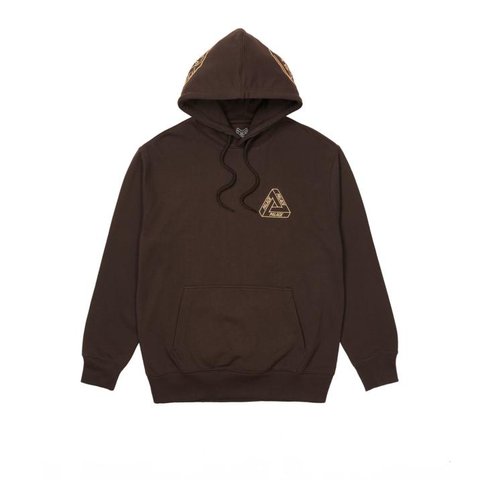 Palace TRI-ARCHAEOLOGY HOOD BROWN