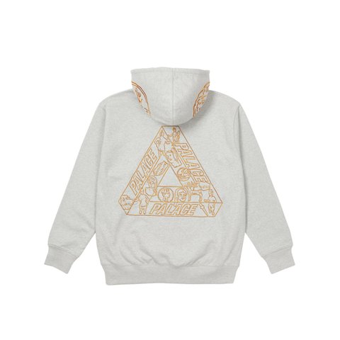 Palace TRI-ARCHAEOLOGY HOOD GREY MARL - Colorway