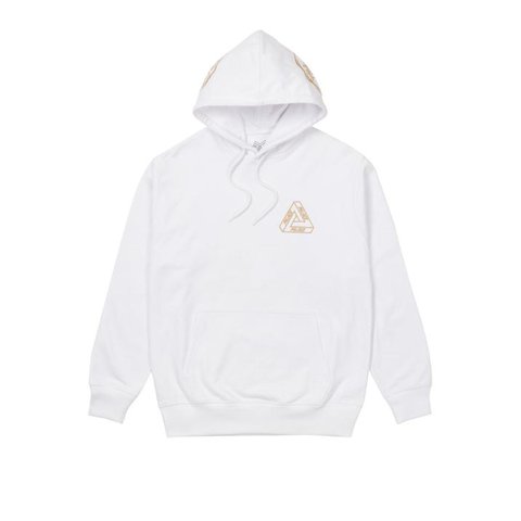 Palace TRI-ARCHAEOLOGY HOOD WHITE
