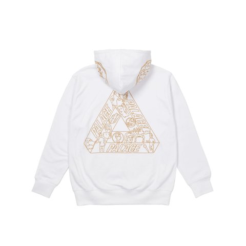 Palace TRI-ARCHAEOLOGY HOOD WHITE - Colorway