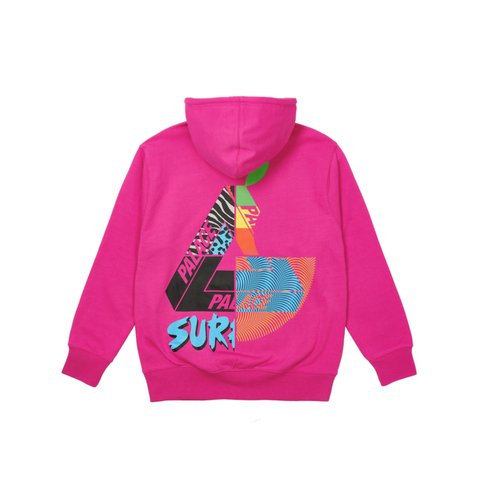 Palace MIX UP HOOD PINK - Colorway