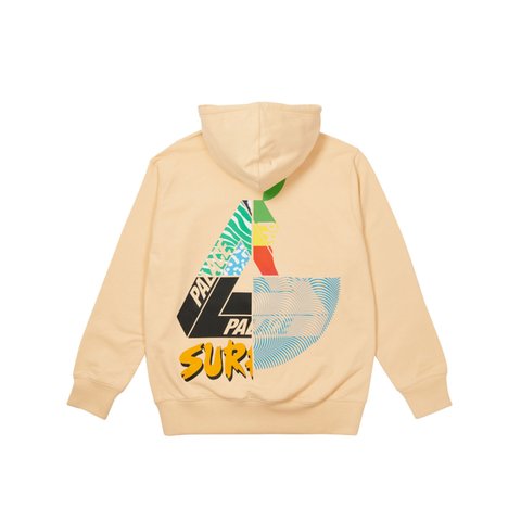 Palace MIX UP HOOD YELLOW - Colorway