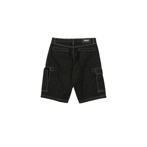 Palace DRAWCORD POCKET DENIM SHORTS BLACK - Colorway