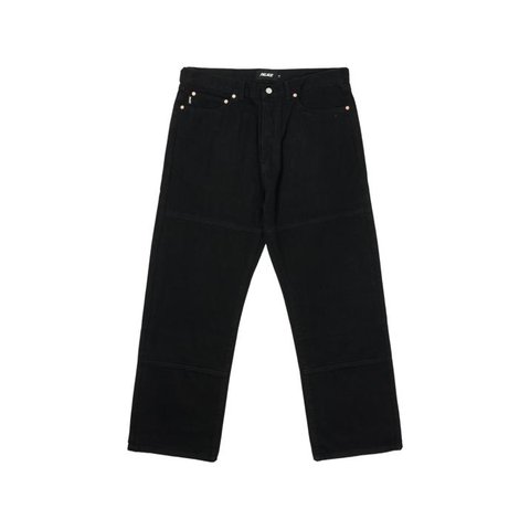 Palace PANEL JEAN STONE WASH BLACK