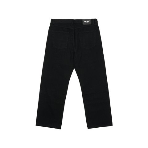 Palace PANEL JEAN STONE WASH BLACK - Colorway