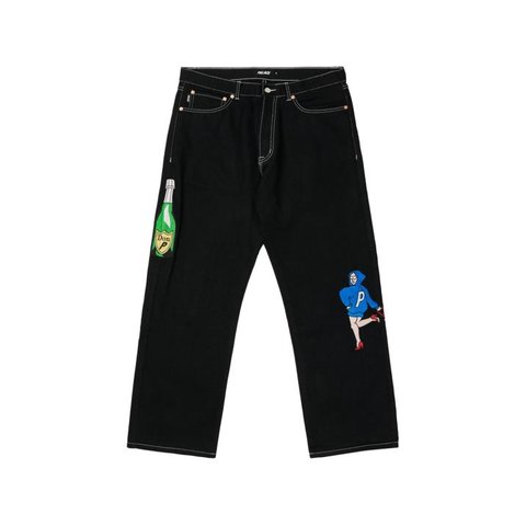 Palace HANDBAG BAGGIES JEAN BLACK