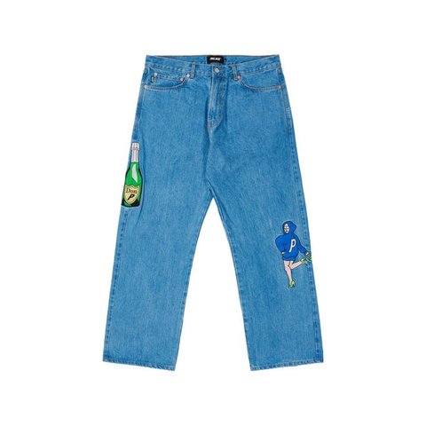 Palace HANDBAG BAGGIES JEAN HEAVY STONE WASH