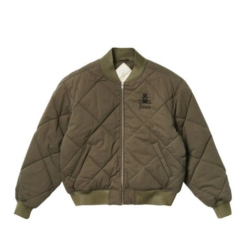 Palace PALACE LONDON DIAMOND BOMBER OLIVE