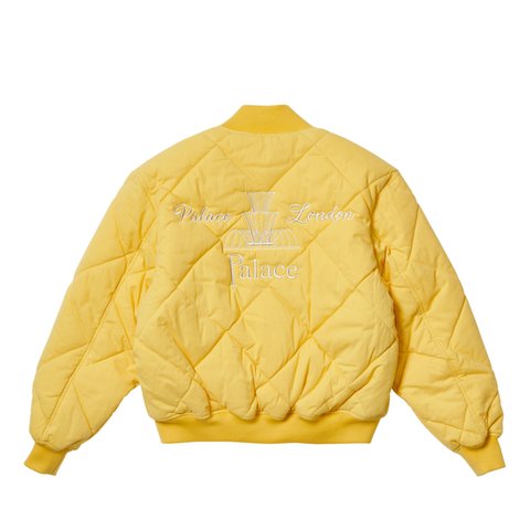 Palace PALACE LONDON DIAMOND BOMBER YELLOW - Colorway