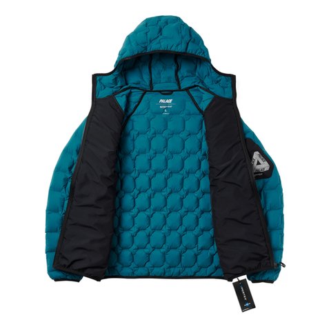 Palace PERTEX LIGHTEN UP DOWN JACKET TEAL - Colorway